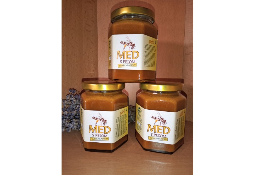 Med s peľom 360g